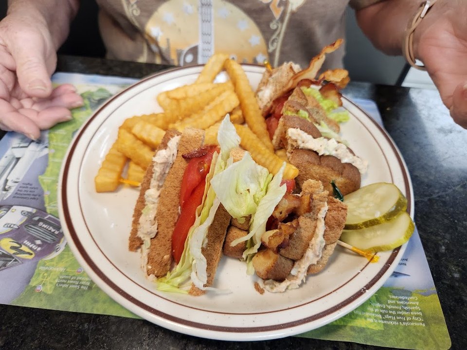 Tuna Club Sandwich