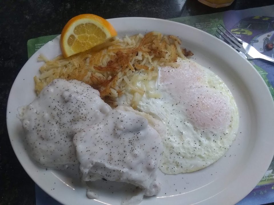 Biscuit and Gravy Plate